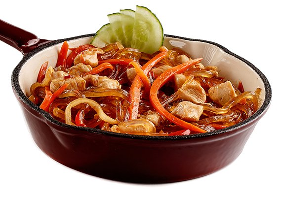 Заказать Стеклянная лапша с курицей Стеклянная лапша с курицей